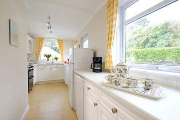 The kitchen.
