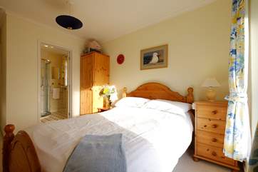 Bedroom 2 with its en suite shower-room.