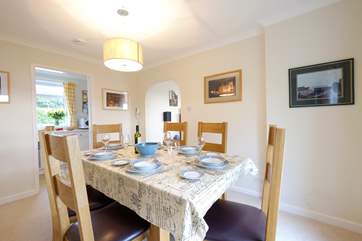 The dining-room.