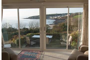 Lovely views as the sun is going down.
