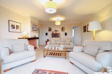 Comfortable sofas perfect for those evenings where you talk the night away.