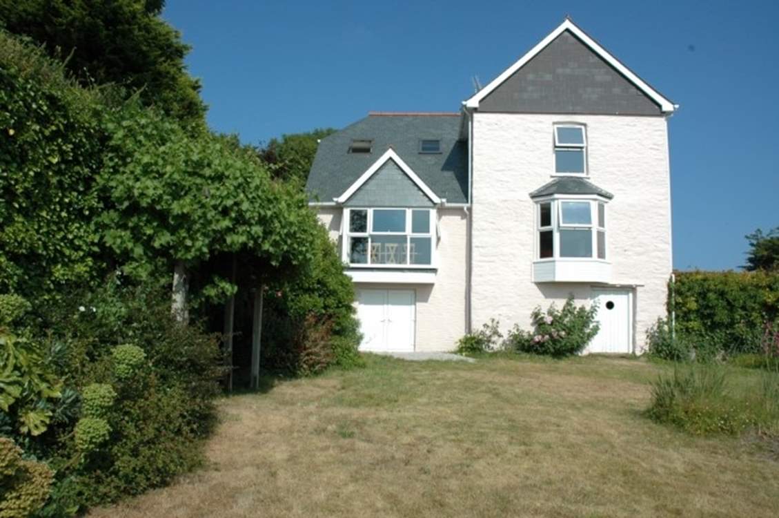 The back of Quay Cottage.