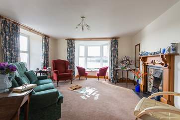The sitting-room.
