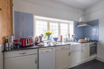 The kitchen.