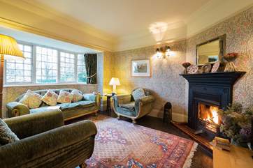 The sitting-room.