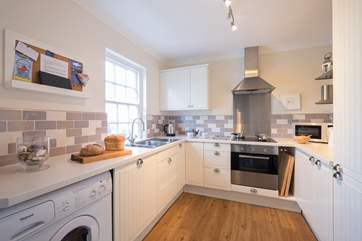 The kitchen.