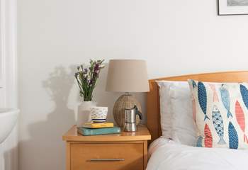 Enjoy your morning coffee in bed, well you are on holiday!