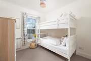 The children will love the bunkbeds in bedroom 2.