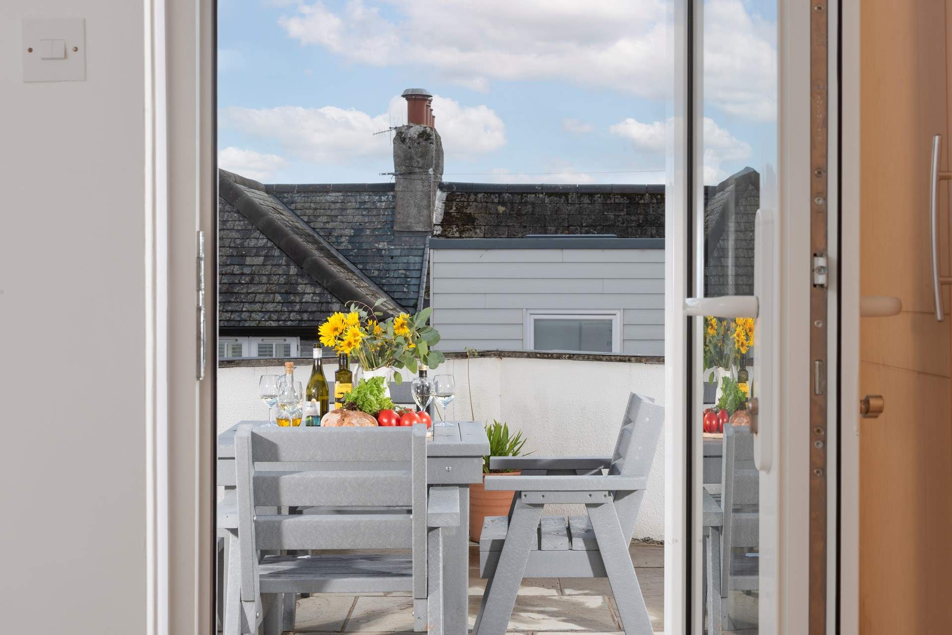 A beautiful space to enjoy the sea air.