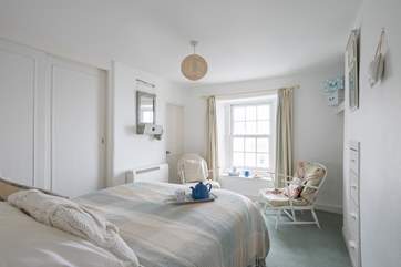 Sweet dreams in the pretty bedroom.