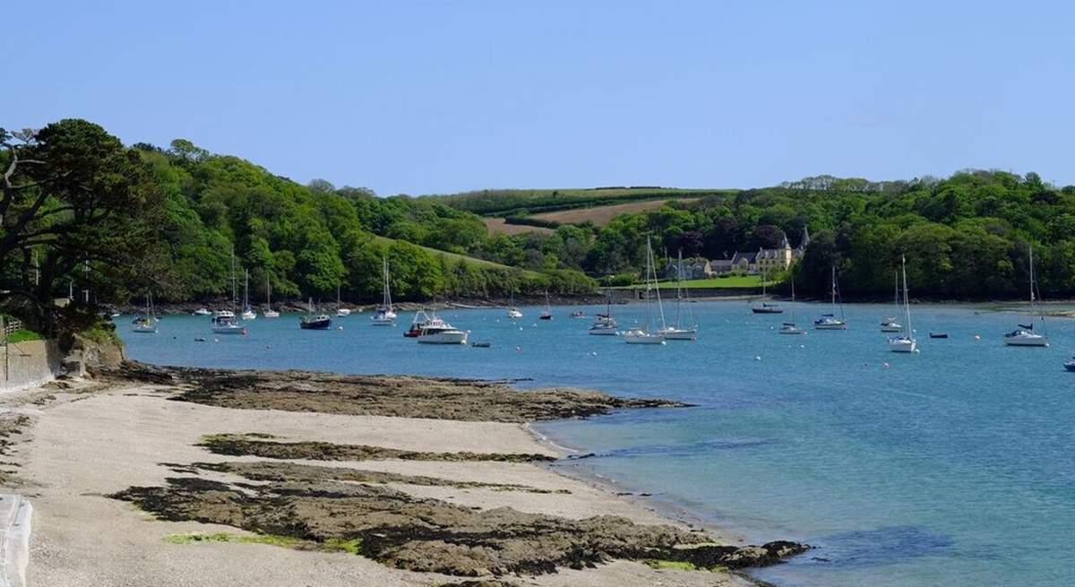 Summers Beach in St Mawes.