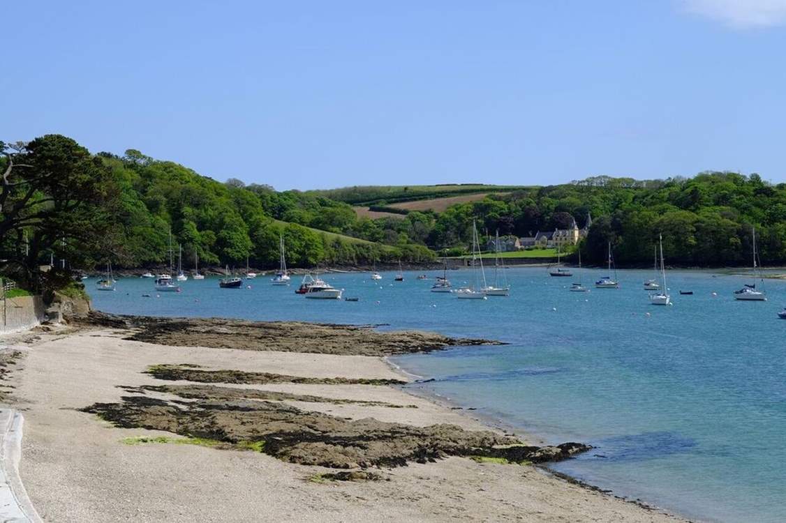 Summers Beach in St Mawes.