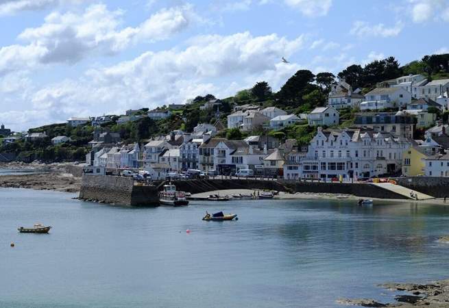 St Mawes is a short journey away and has a vibrant harbour with passenger ferry to Falmouth.
