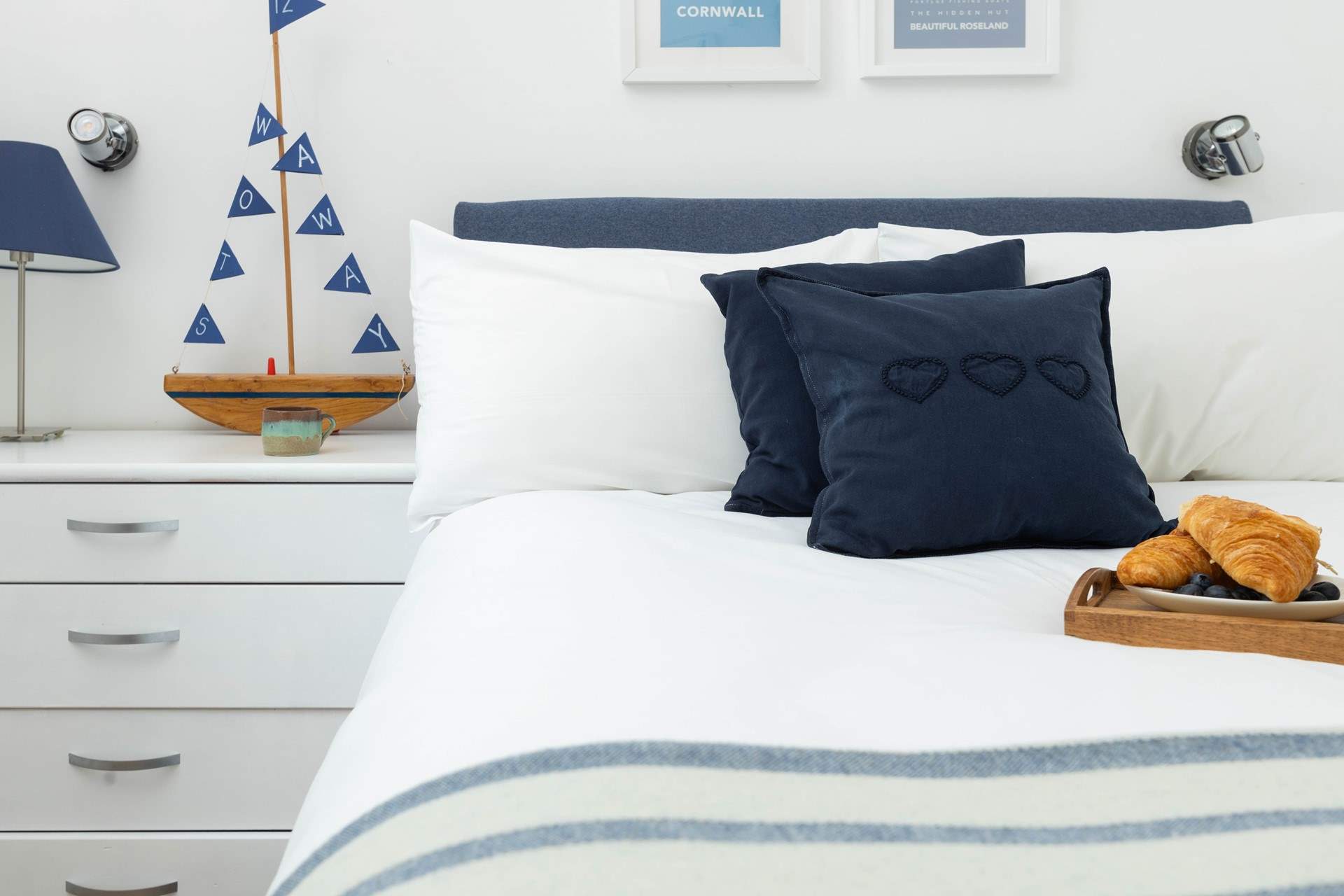 Breakfast in  bed? well you are on holiday!