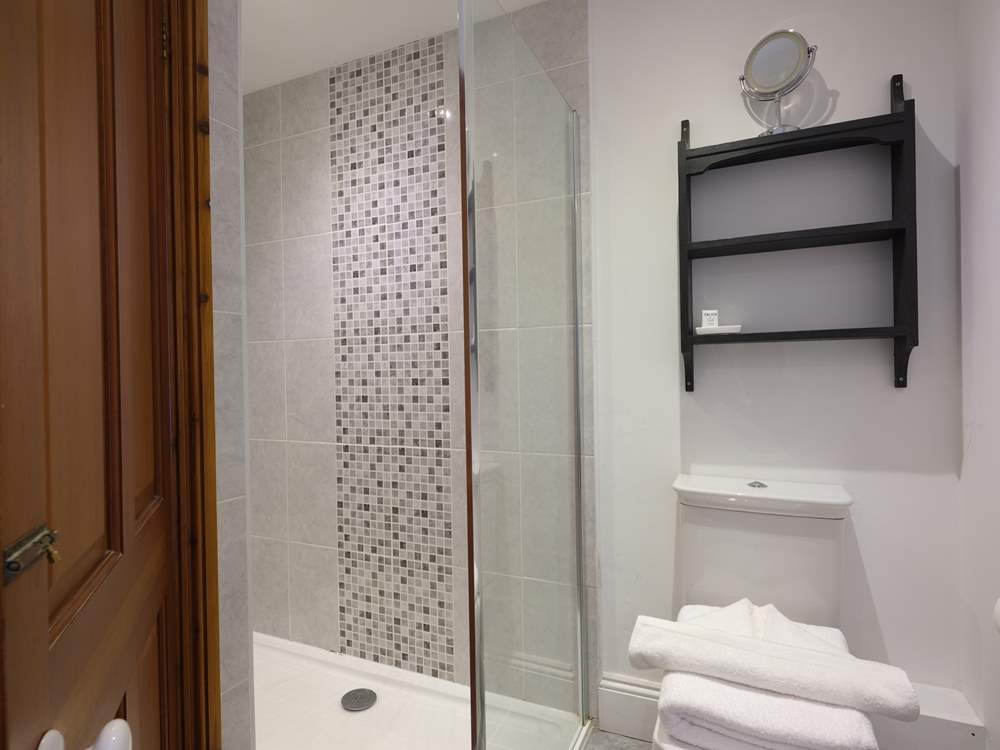 The shower-room.