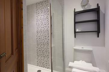 The shower-room.