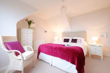 The bedrooms are cosy and spacious.