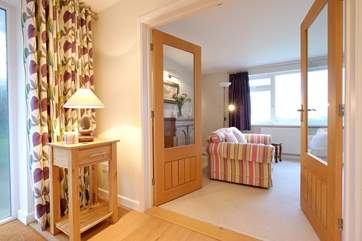 Looking through to the sitting-room.