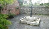 The private patio area where you can sit any enjoy the surrounding peace and quiet. - Thumbnail Image