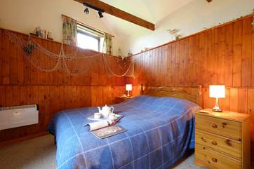 The characterful bedroom.