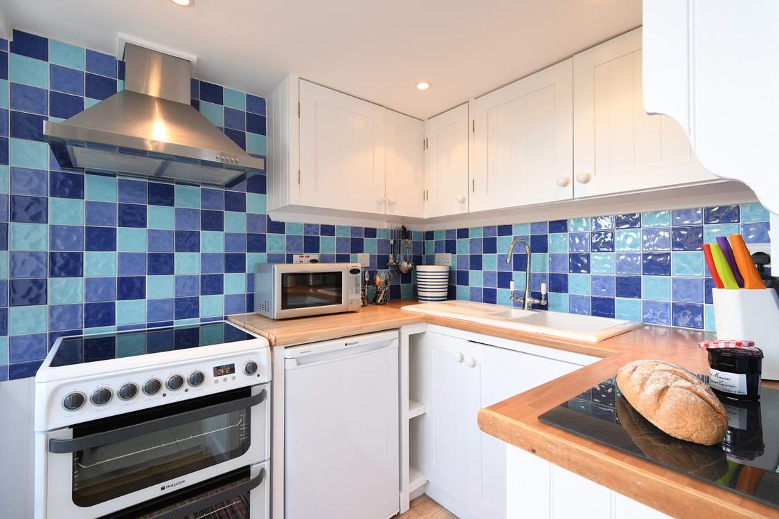 The kitchen has all you need.