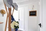 The welcoming hallway.