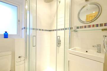 The shower-room.