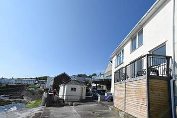 Top Deck has fabulous sea views.