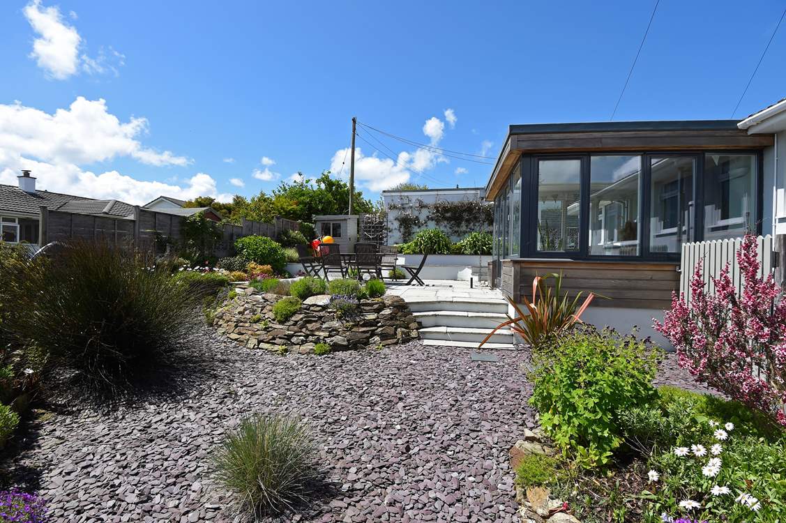 The beautifully tendered gardens.