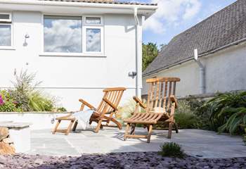 Relax in the Cornish sun.