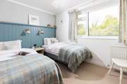 Bedroom 1 is a cosy twin bedded room.