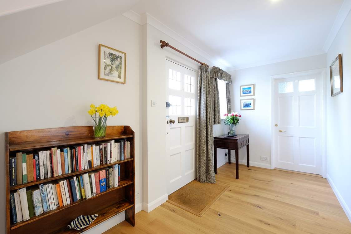 The spacious hall.