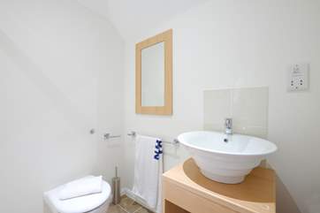 The handy en suite shower-room to Bedroom 3.