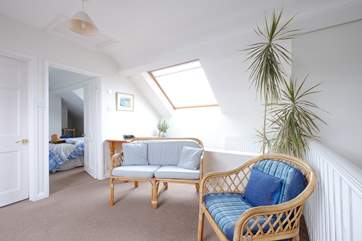 The light and bright hallway to Bedrooms 3 and 4.