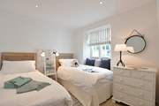 Bedroom 3 with twin beds, deal for either adults or children.