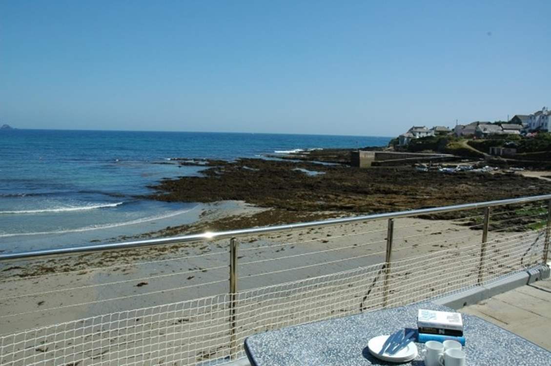 The magical views from the terrace.