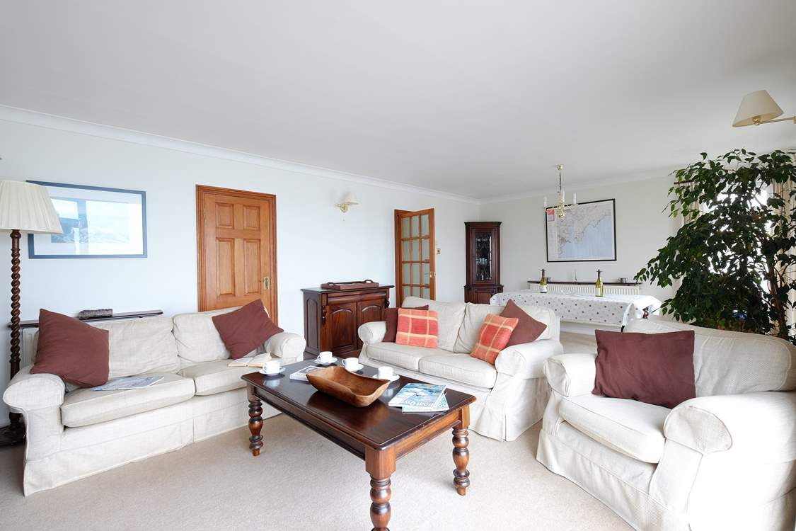 Relax in the comfy sitting-area.