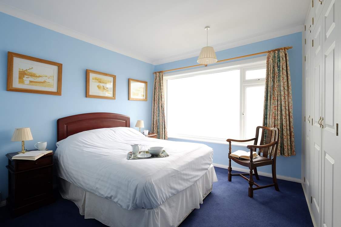 Bedroom 1 has a comfy double bed.