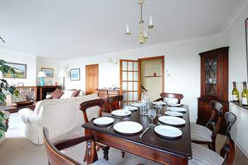 Gather everyone around the dining table to chat about the days adventures.