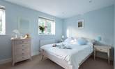 A great night's sleep is assured in the pretty bedroom with king-size bed. - Thumbnail Image