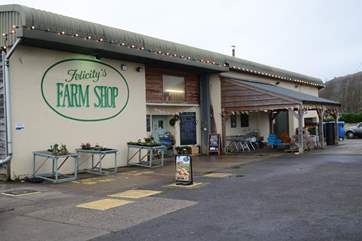 The award-winning Felicity's Farm Shop in the village has a mouth-watering array of local produce and a cafe which can be hard to resist.