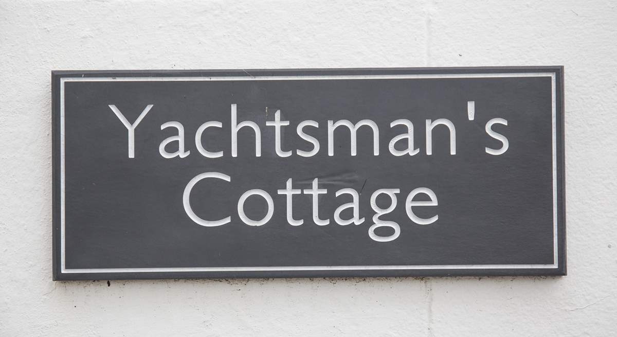 Yachtsman's Cottage is a stone's throw from the waterside and children's play area.