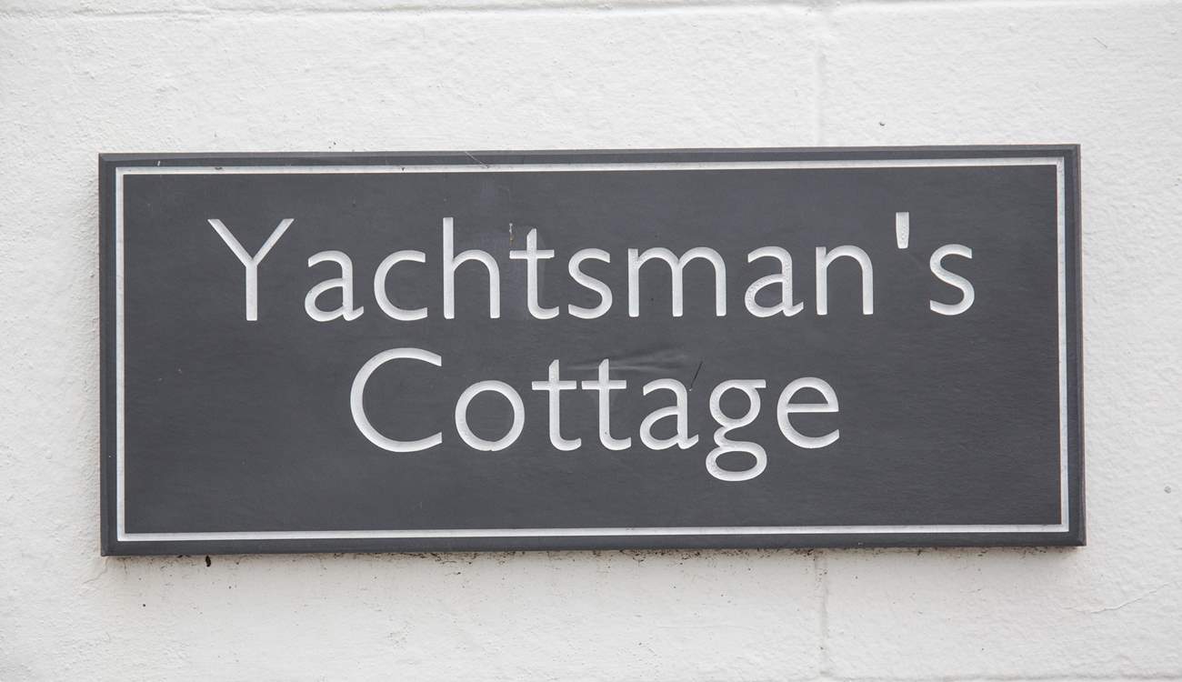 Yachtsman's Cottage is a stone's throw from the waterside and children's play area.