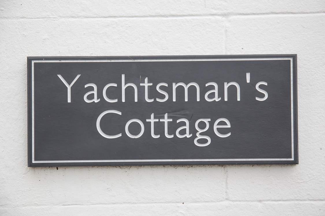 Yachtsman's Cottage is a stone's throw from the waterside and children's play area.
