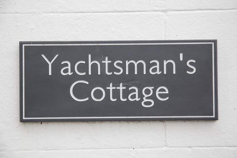 Yachtsman's Cottage is a stone's throw from the waterside and children's play area.