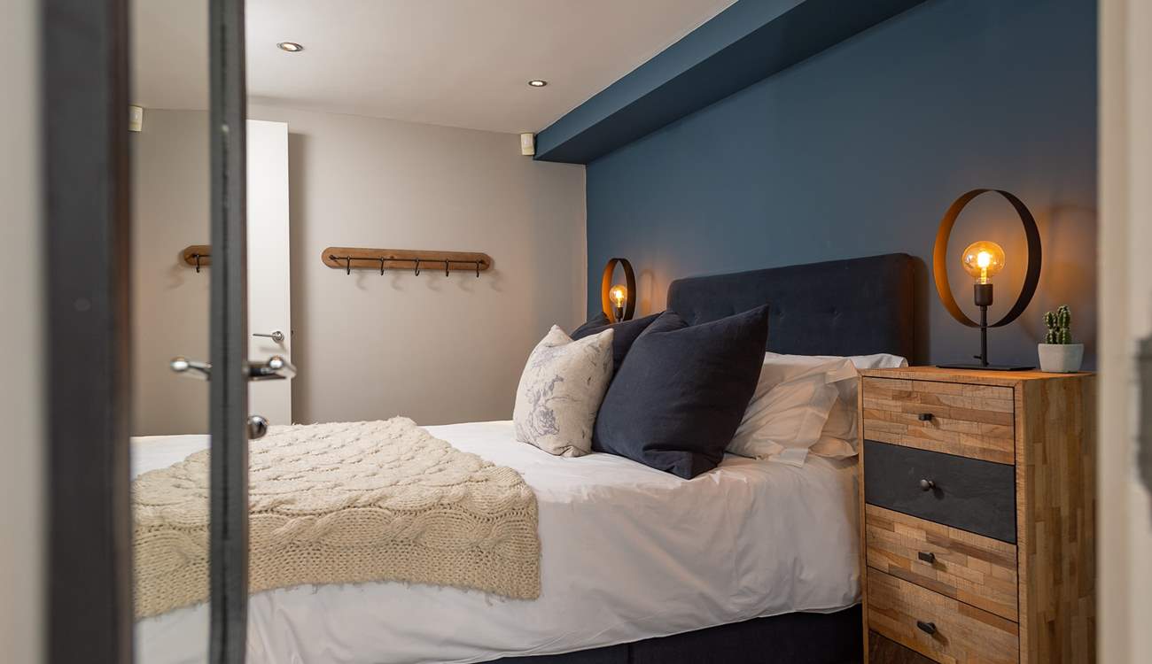 Peeking through from the en suite.