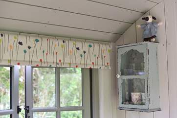 There are lovely little homely touches throughout the hut.