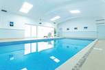 There is 24-hour access to the shared indoor heated swimming pool.