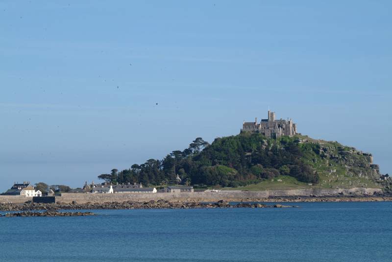 St Michael's Mount is just a couple of miles away.
