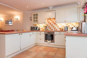 You'll enjoy cooking up a treat in the kitchen.